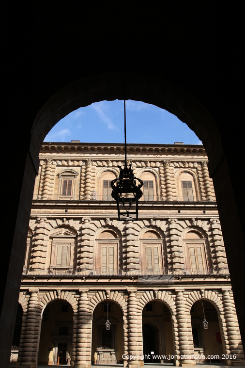 Pitti Palace Courtyard
